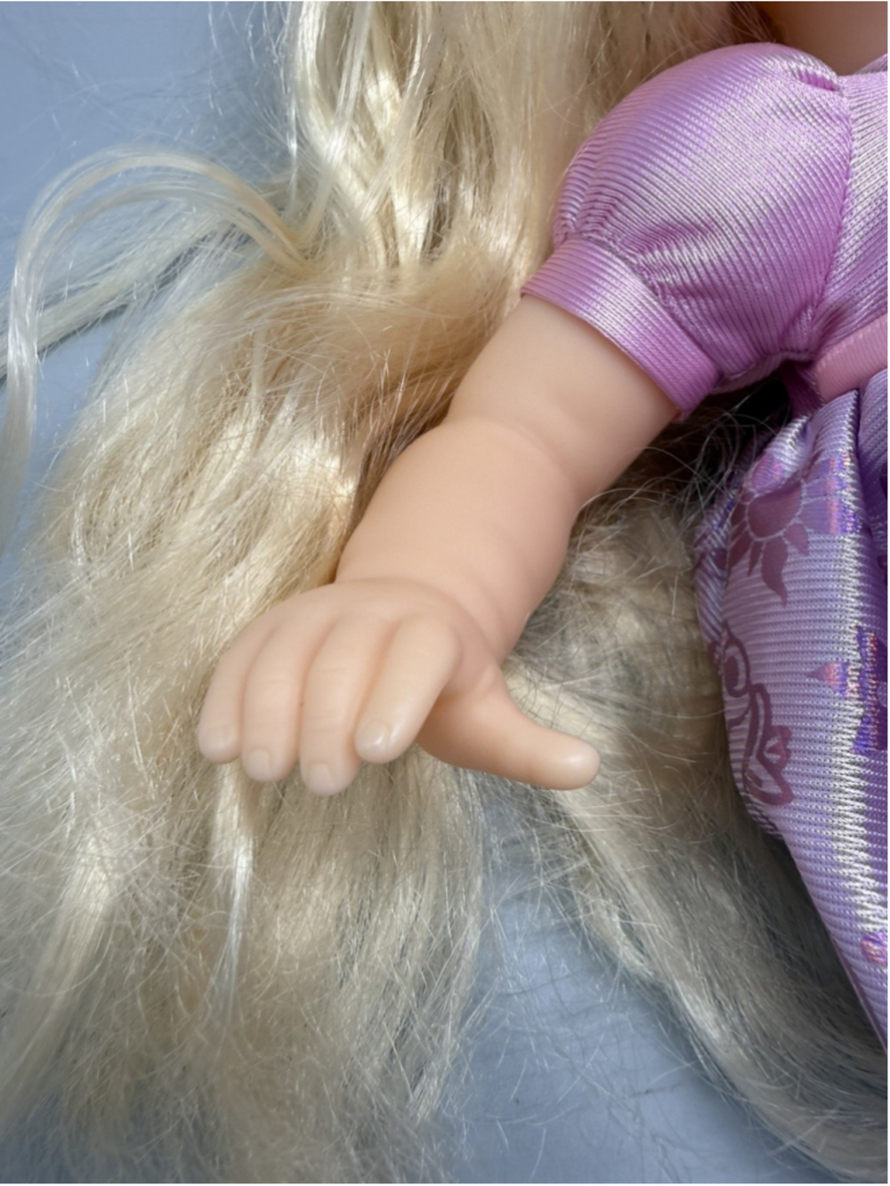 Disney Princess Tangled Rapunzel 12" Baby Doll Vinyl Jakks pacific - Picture 5 of 9